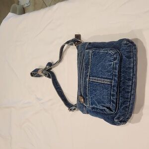 Blue jean purse